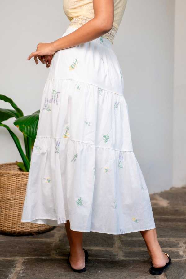 Wild Flower Walk Skirt - Image 4